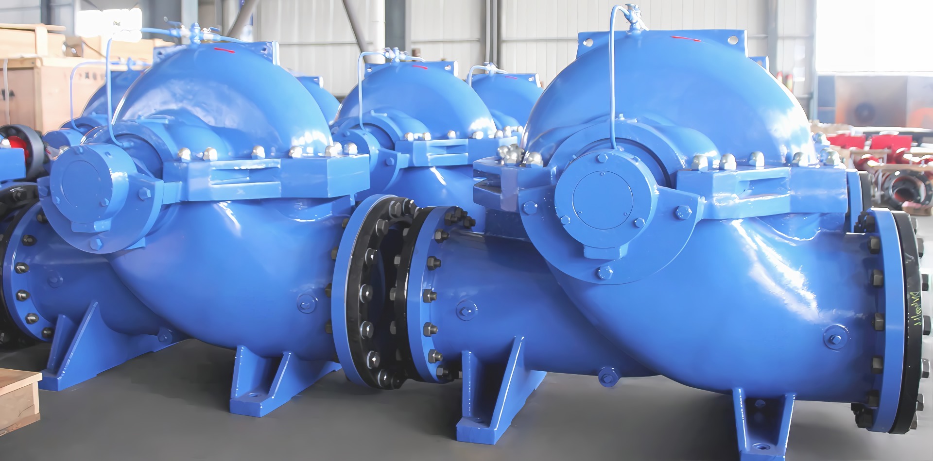 高效节能单级双吸中开式离心泵厂家博源机电