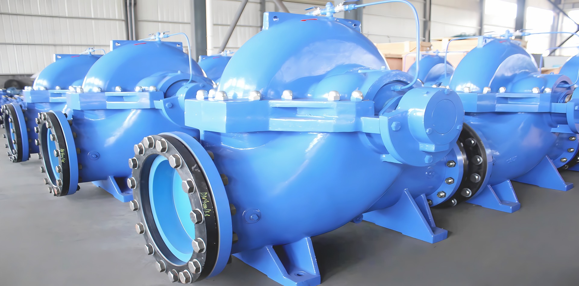 高效节能单级双吸中开式离心泵厂家博源机电