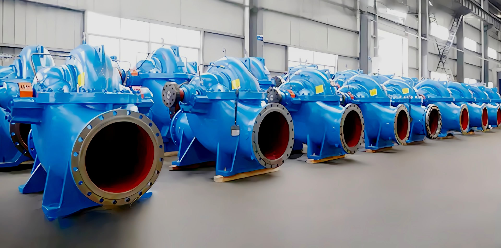 高效节能单级双吸中开式离心泵厂家博源机电