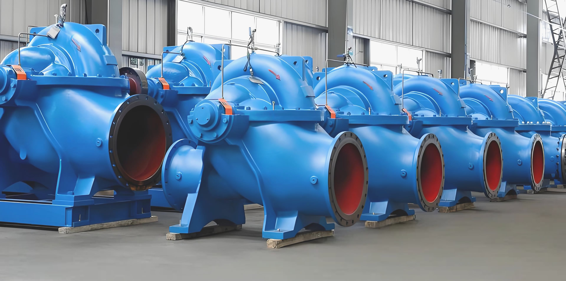 高效节能单级双吸中开式离心泵厂家博源机电